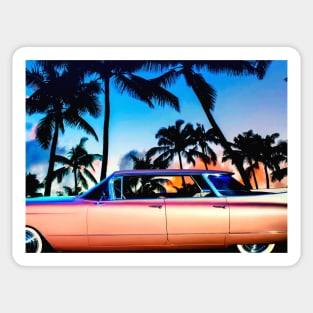 Flat Top Cadillac 1960 Sticker